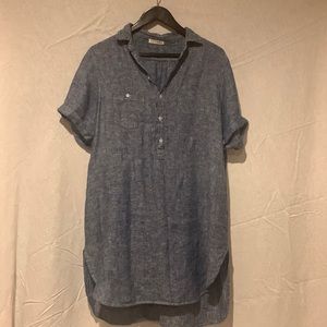 CP SHADES x Free People Linen Tunic Dress Size Small